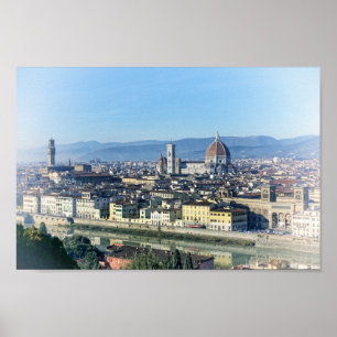Affiche Florence, Italie