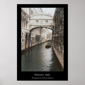 Affiche Florence, Italie