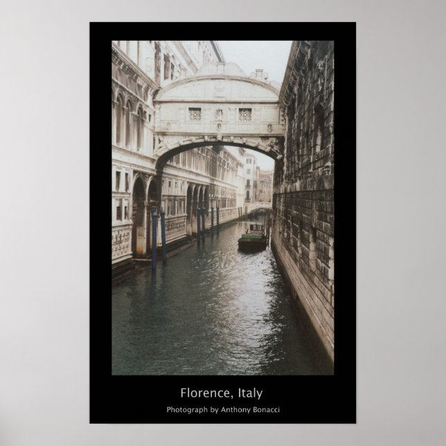 Affiche Florence, Italie (Devant)