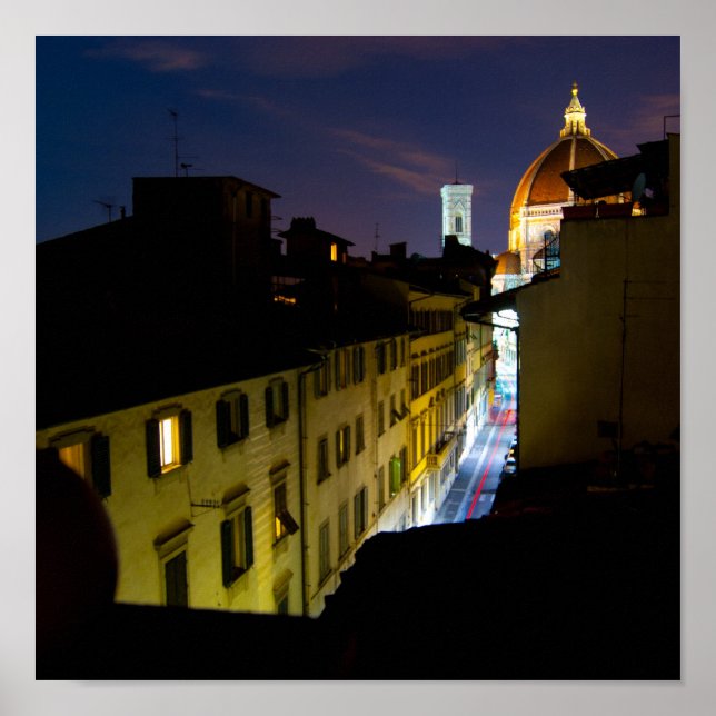 Affiche Florence Par Nuit (Devant)