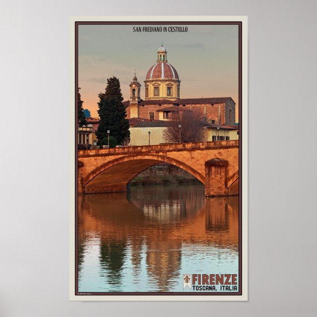 Affiche Florence - San Frediano à Cestello (Devant)