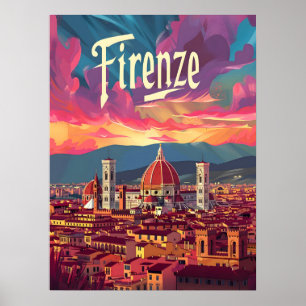 Affiche Florence Sunset