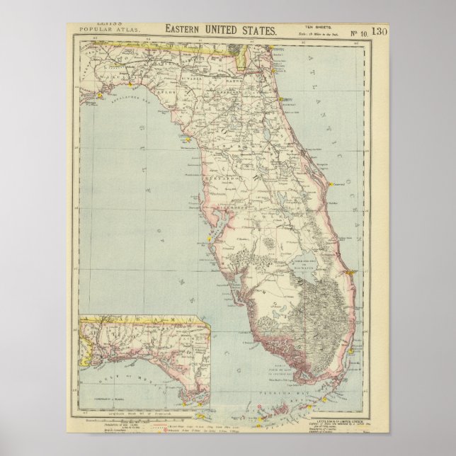 Affiche Floriada, États-Unis (Devant)