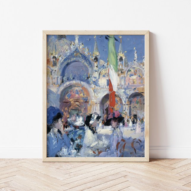 Affiche Florian's Café, Venise | Francis Cadell (Créateur téléchargé)