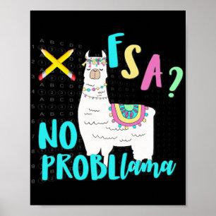 Affiche Florida State Test Day Llama Pour Les Étudiants1
