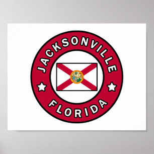 Affiche Floride de Jacksonville