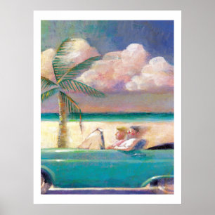 Affiche Floride Road Trip print