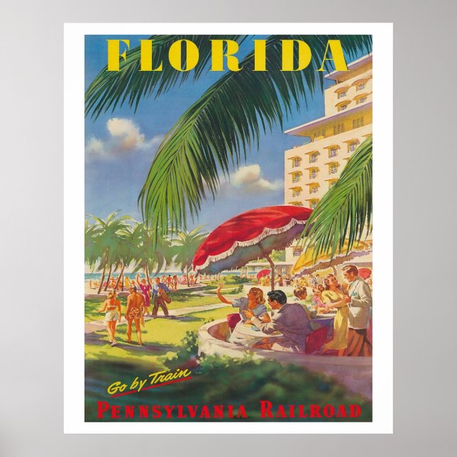 Affiche Floride Travel (Devant)