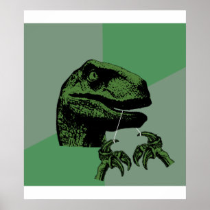 Affiche Flossoraptor Philosoraptor