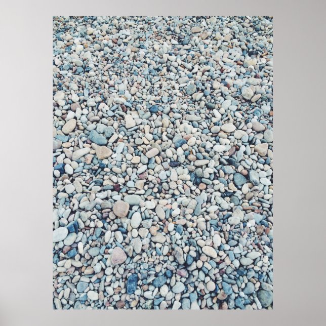 Affiche Flot de galets (Devant)