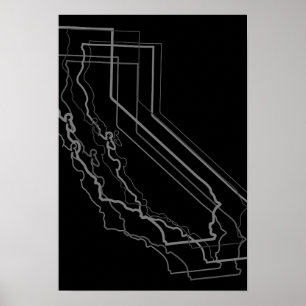 Affiche flou californien
