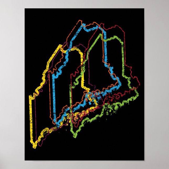 Affiche flou de fierté principale (Devant)