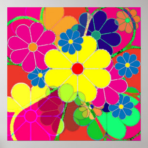 Affiche flower
