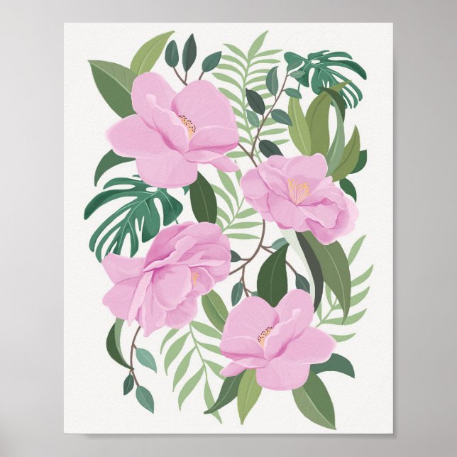 Affiche Flower Lover | Secret Flower Garden (Devant)