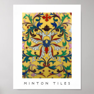 Affiche Flower Market Vintage Fleur sauvage jaune Botaniqu