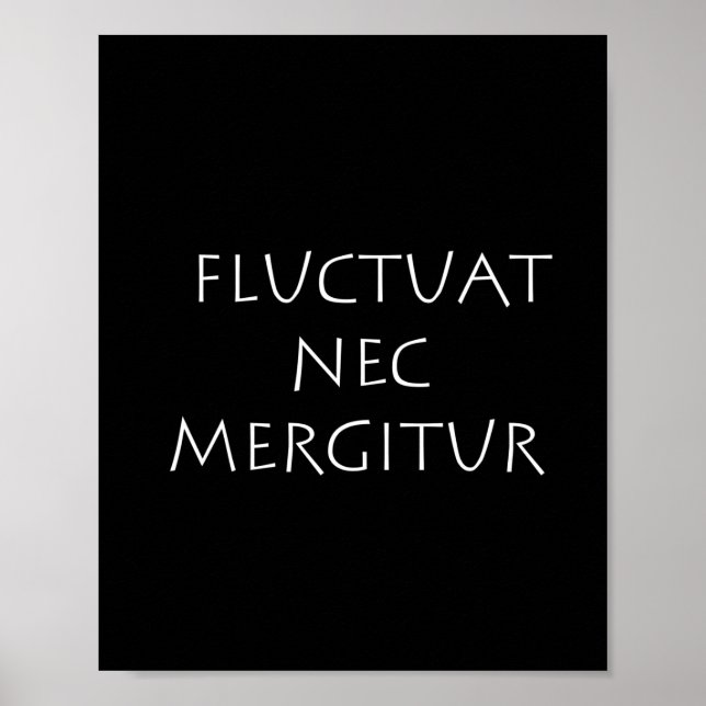 Affiche Fluctuat nec mergitur (Devant)