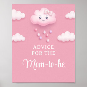 Affiche Fluffy white cloud neuf Conseils pour la maman à ê
