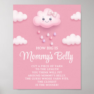 Affiche Fluffy white cloud neuf Quelle grosse maman's vent