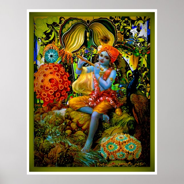 Affiche Flûte de Krishna (Devant)