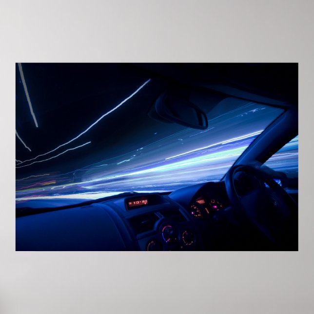 Affiche Flux bleu (Devant)