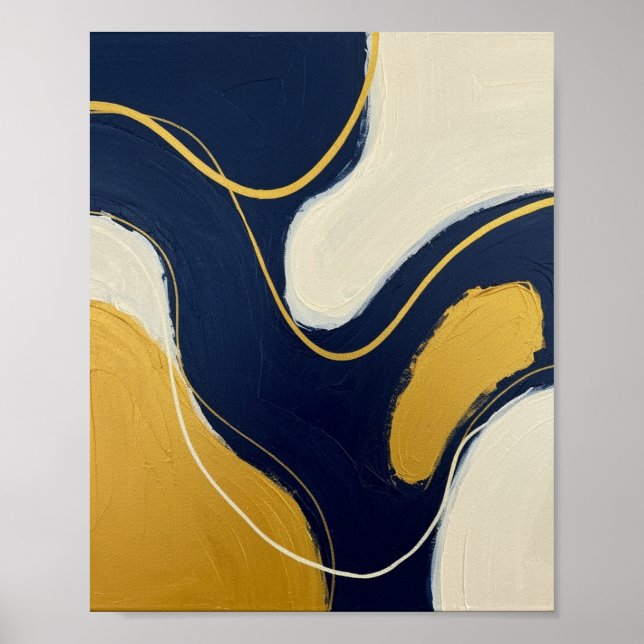 Affiche Flux de la marine et de l'or (Devant)