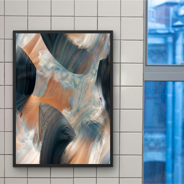 Affiche Flux Dreamscape Abstrait (Créateur téléchargé)