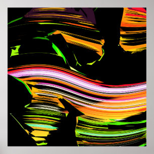 Affiche flux étranges
