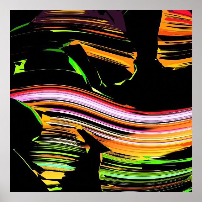 Affiche flux étranges (Devant)