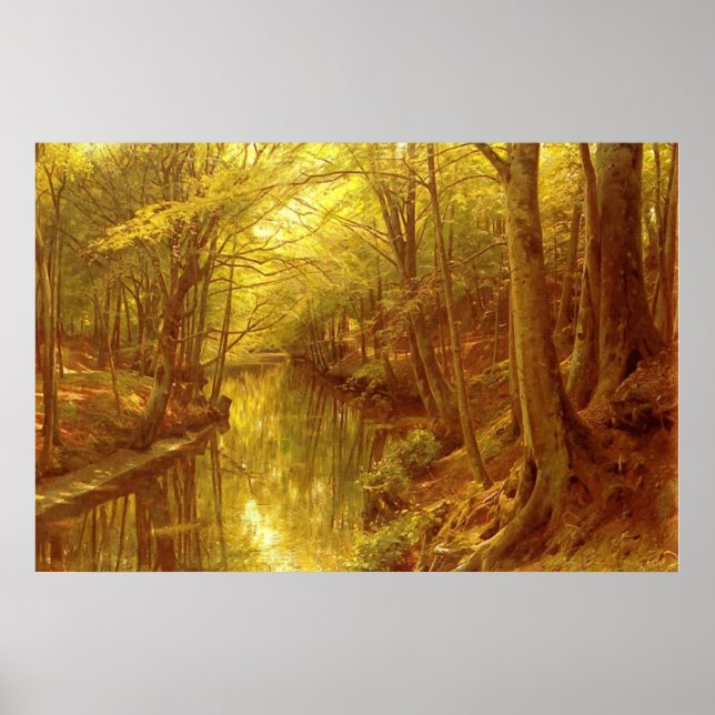 Affiche Flux forestier (Devant)