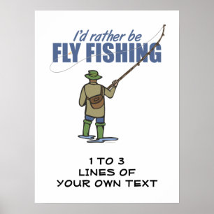 Affiche Fly Fishing