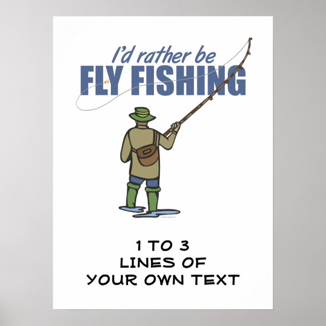 Affiche Fly Fishing (Devant)
