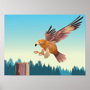 Affiche Flying Buzzard