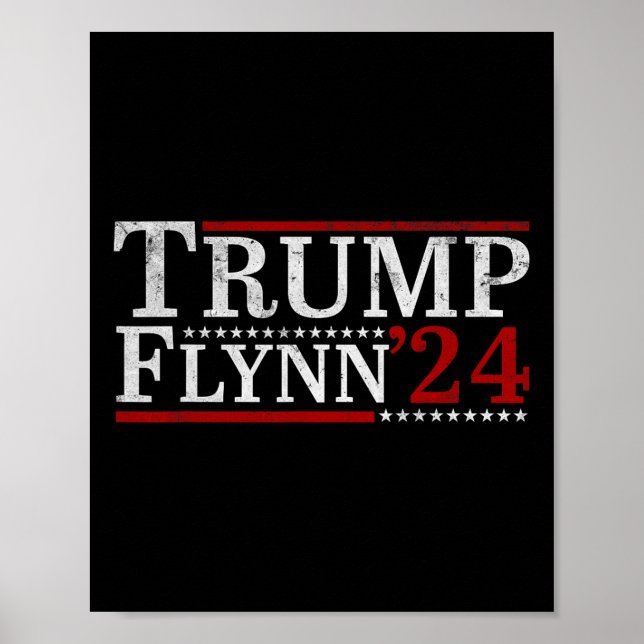 Affiche Flynn 2024 Vice-président Take American Back Men W (Devant)