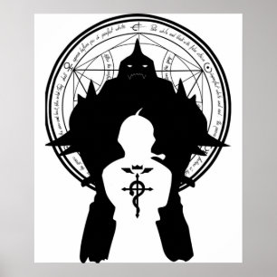 Affiche FM Alchimiste classique Fullmetal Famille essentie