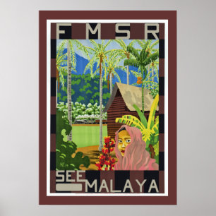 Affiche FMSR See Malaya