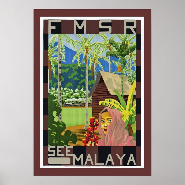 Affiche FMSR See Malaya (Devant)