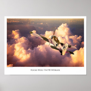 Affiche Focke-Wulf Fw 190