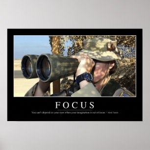 Affiche Focus: Inspirational Quote