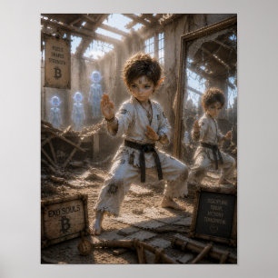 Affiche Focus / Petit Maître d'Arts Martiaux / Dojo Détrui