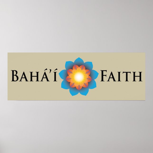 Affiche Foi Bahá'í (Devant)