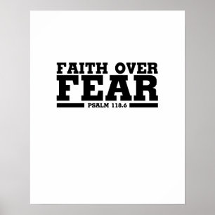 Affiche Foi chrétienne de Jésus de vers de bible au-dessus