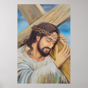 Affiche Foi chrétienne Jésus Christ