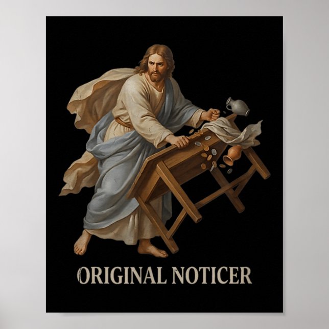 Affiche Foi chrétienne Jésus Noticeur original Jésus (Devant)