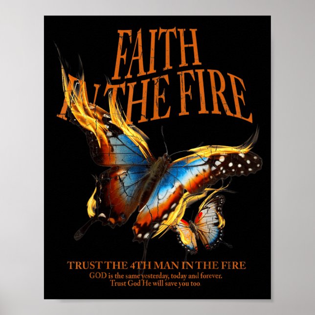 Affiche Foi dans le feu (Devant)