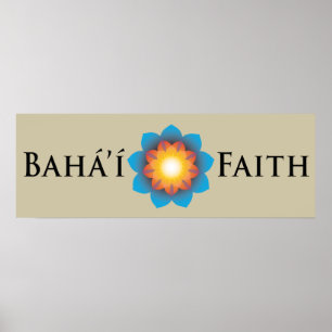 Affiche Foi de Bahá'í