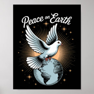 Affiche Foi de Noël de la Dove et du monde entier Paix sur