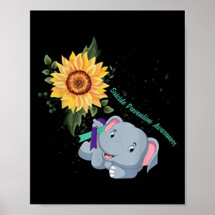 Affiche Foi d'éléphant Espoir Combat Amour Prévention du s