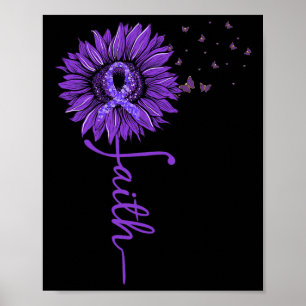 Affiche Foi Heimerheimer Fleur de soleil pourpre Heimerhei