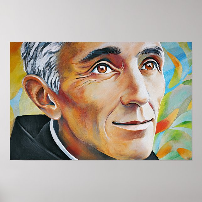 Affiche Foi radieuse de saint Paul de la Croix (Devant)