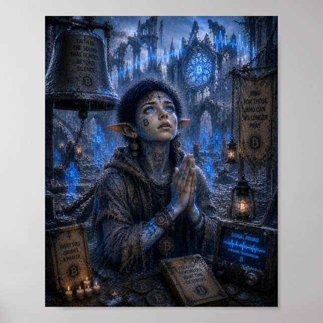 Affiche Foi / Sonneur / Cathédrale Gelée (Devant)